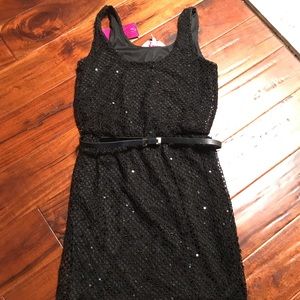 Candies cute black sequin dress